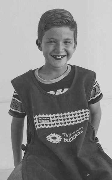 Niño sonriendo